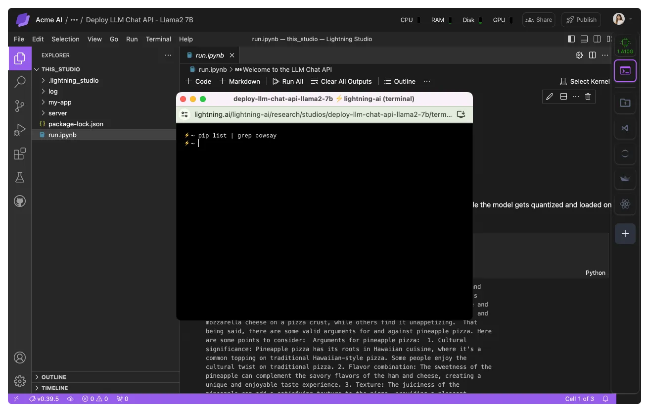 Cowsay isn't installed